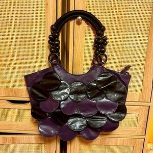 Beautiful boho style European made tote, very festive and unique.